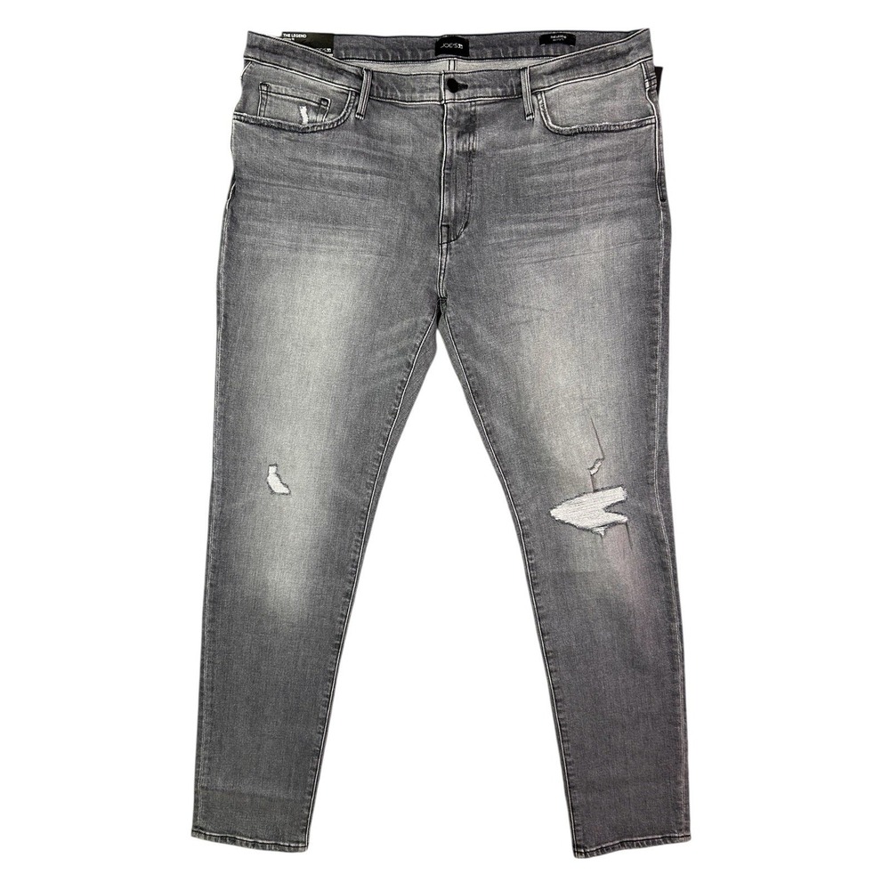 Joe's Jeans The Legend Skinny Fit Distressed Gray Denim Jeans Men's 40x 34 NWT